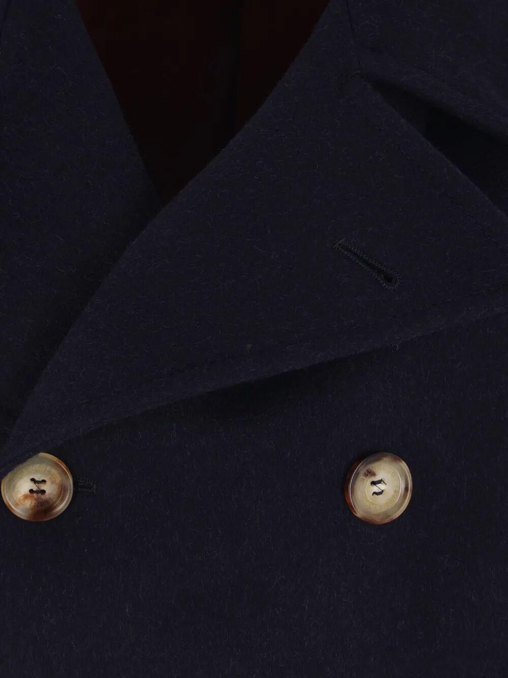 Brunello Cucinelli Men Double-Breasted Wool Coat BRUNELLO CUCINELLI
