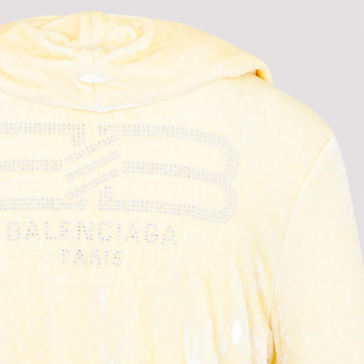 Balenciaga Fitted Zip-Up Hoodie Women BALENCIAGA