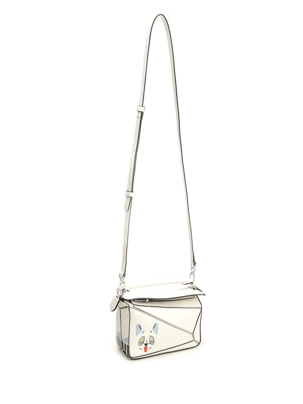 Loewe Women Mini "Puzzle Futurist Cat" Bag LOEWE