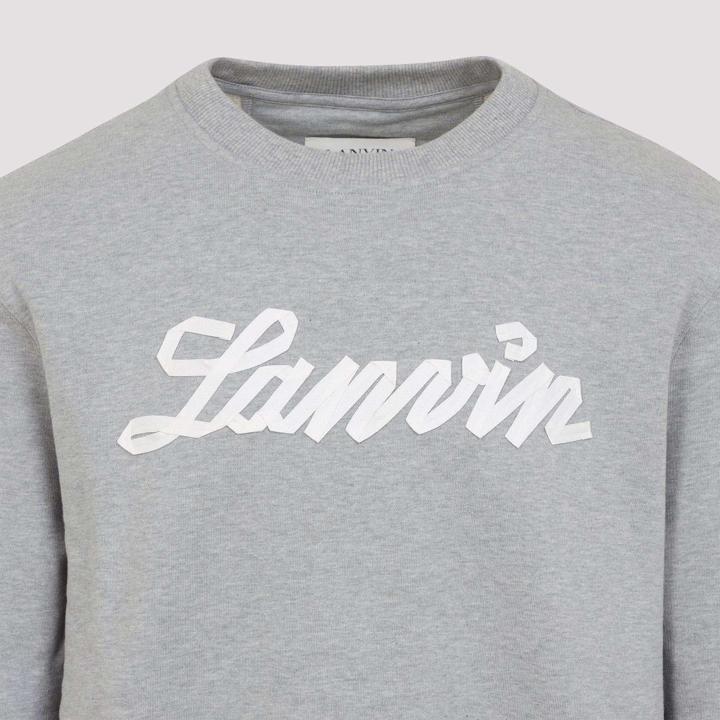 Lanvin Embroidered Logo Sweatshirt Men LANVIN
