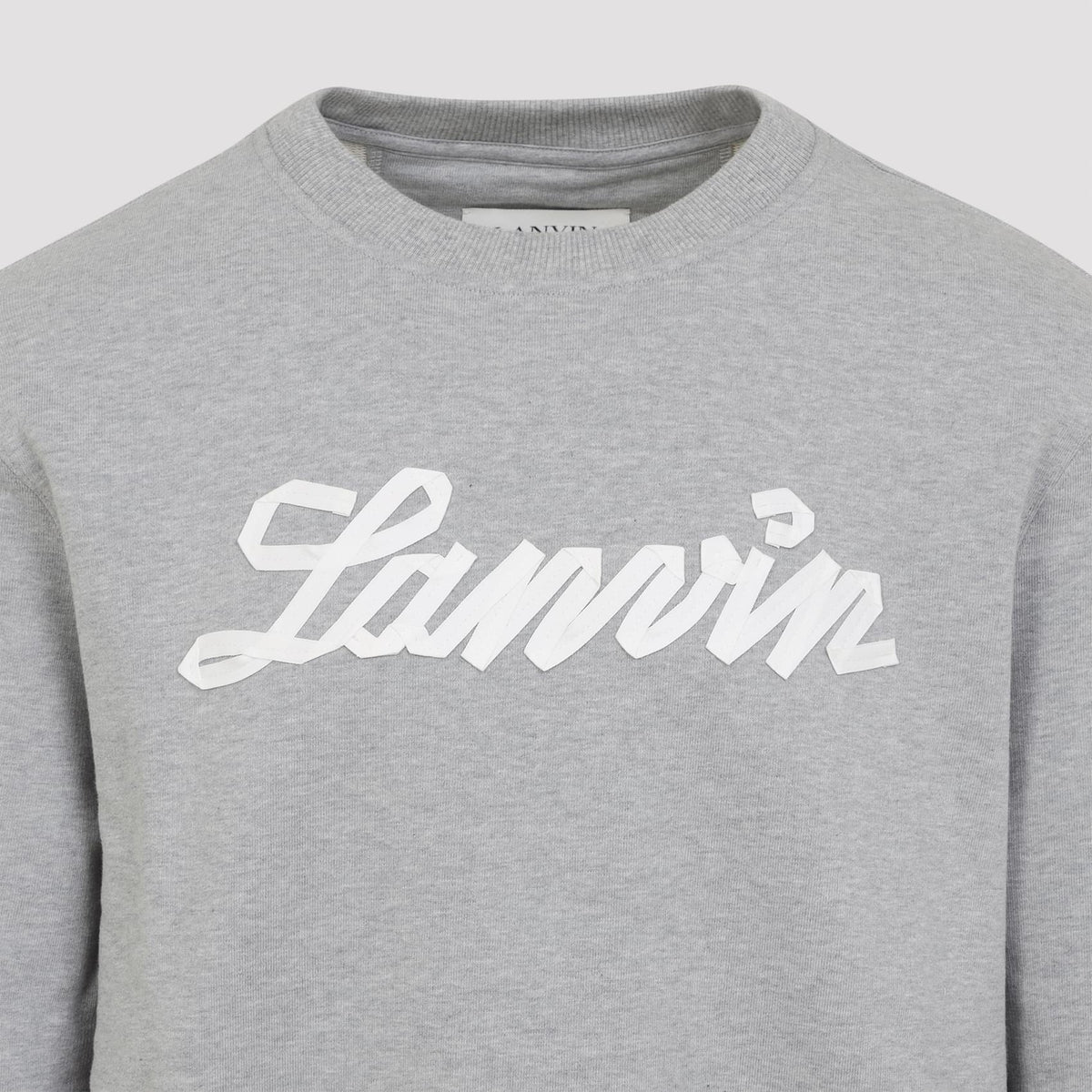 Lanvin Embroidered Logo Sweatshirt Men LANVIN