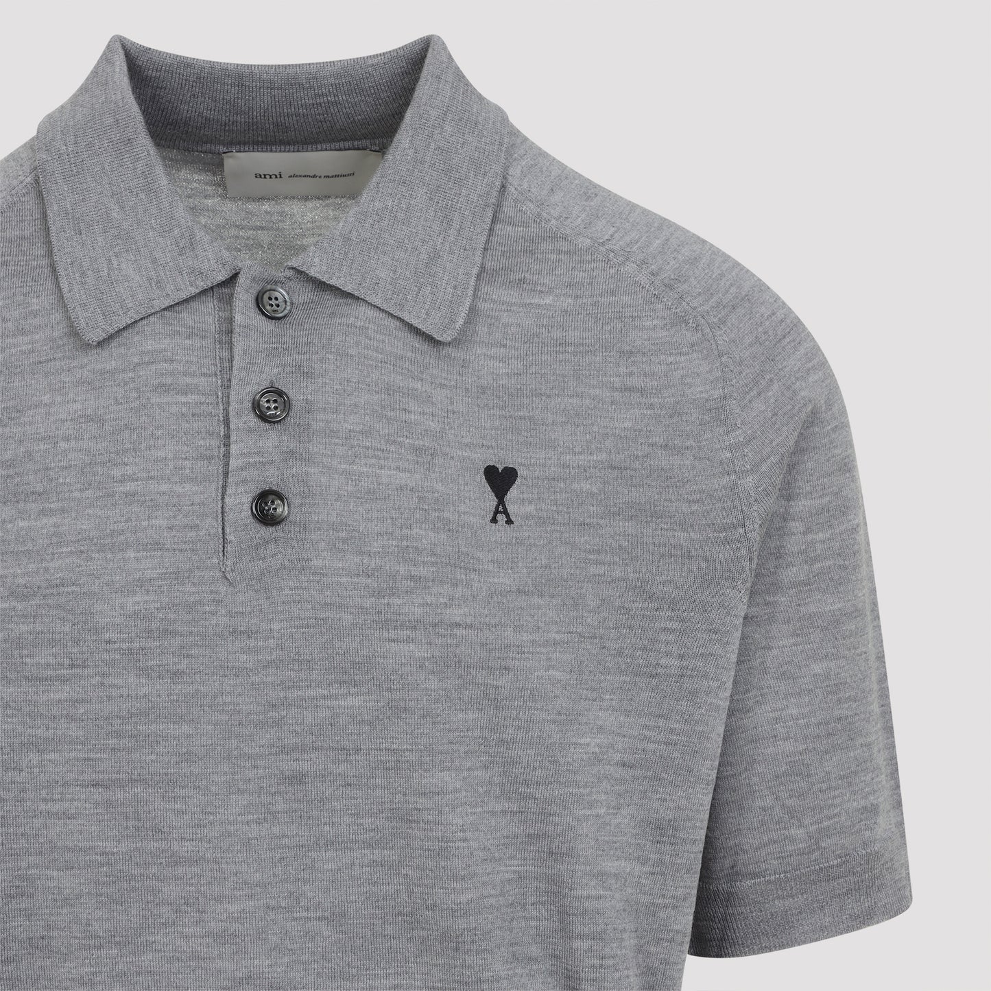 Ami Contrasted Adc Polo Men AMI PARIS