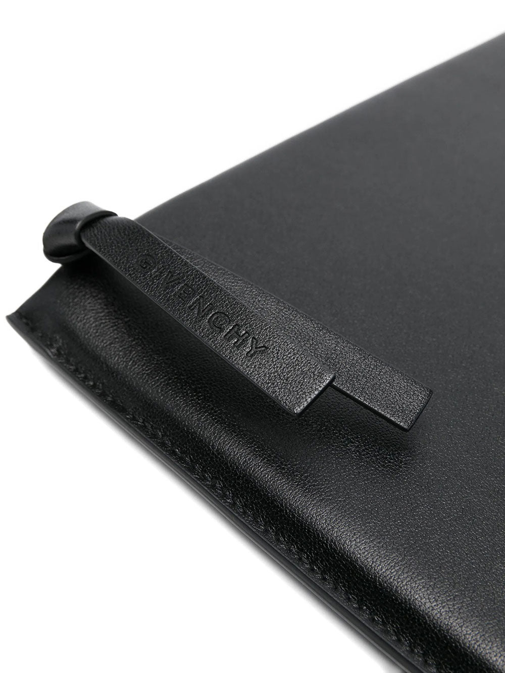 Givenchy Men Antigona Stamped Large Pouch In Leather GIVENCHY