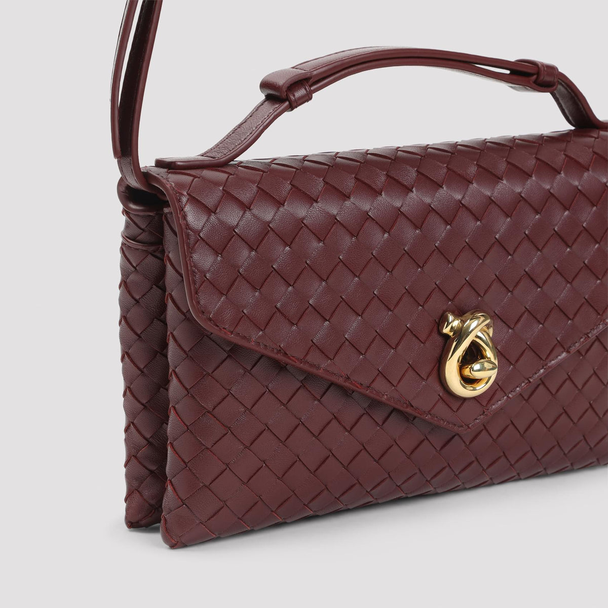 Bottega Veneta Knot Lock Shoulder Bag Women BOTTEGA VENETA