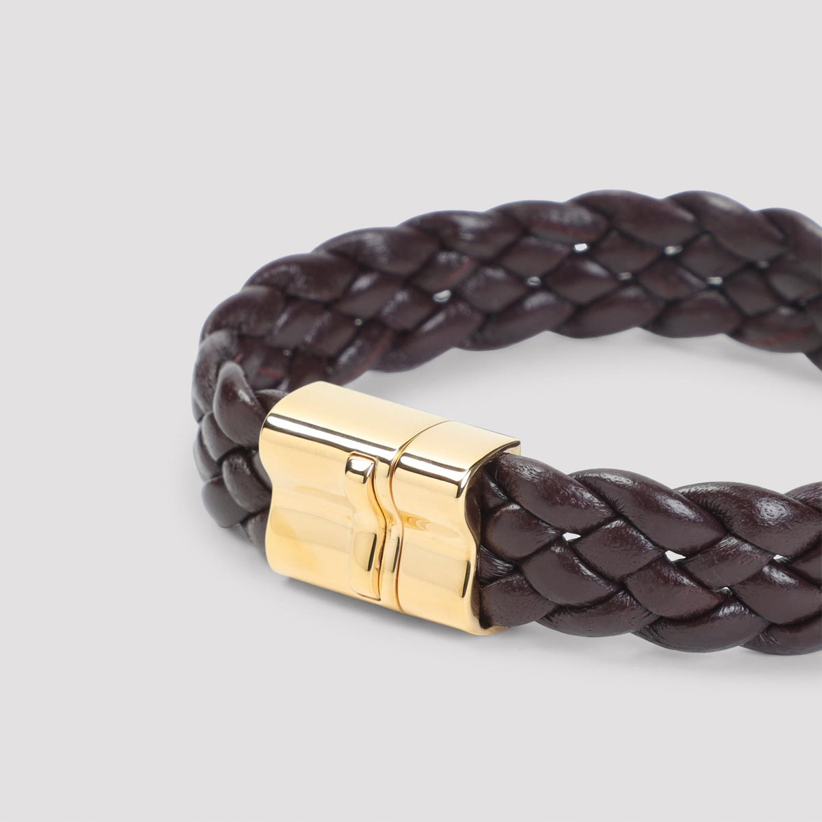 Bottega Veneta Intrecciato Leather Bracelet Women BOTTEGA VENETA