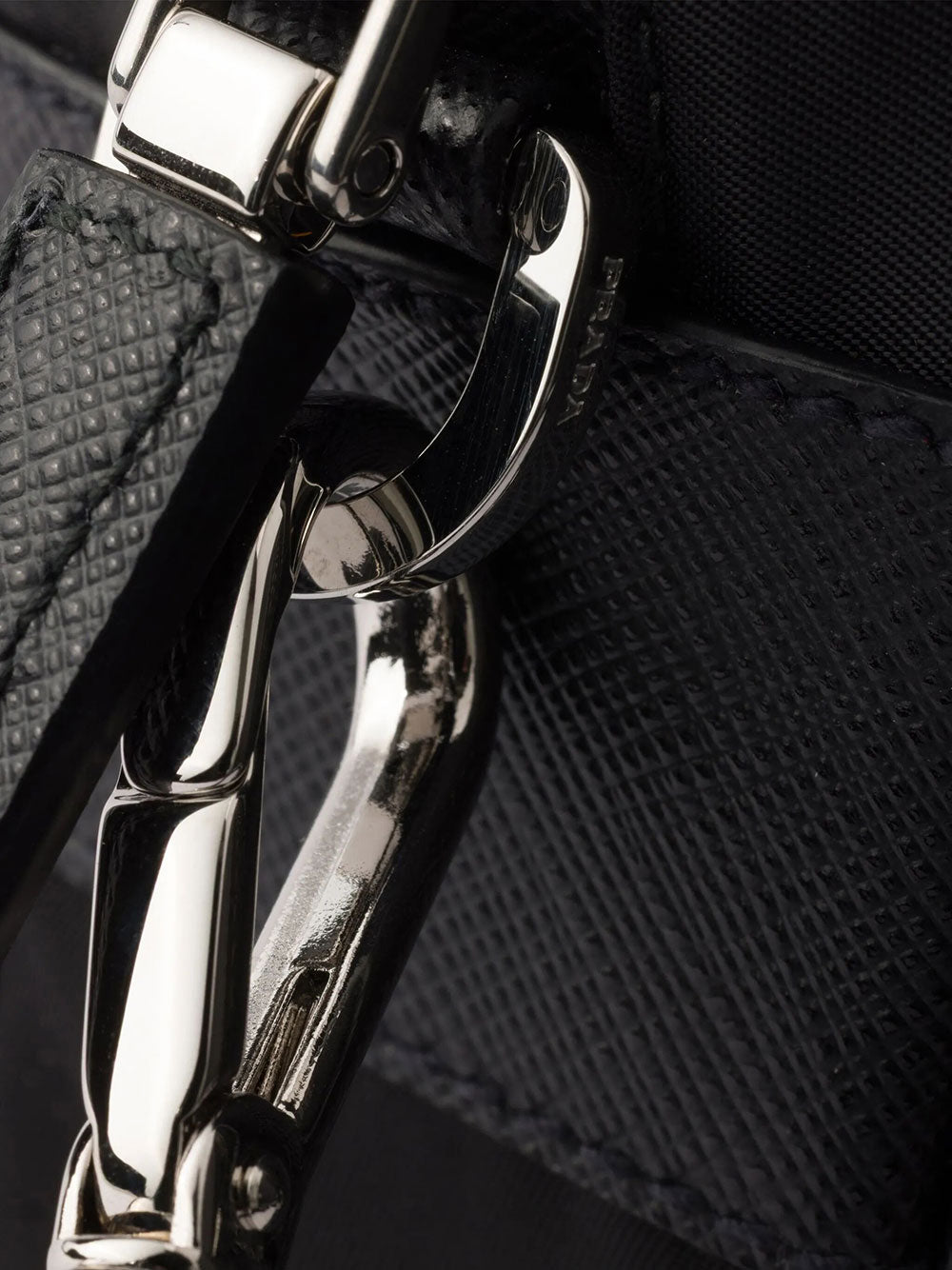 Prada Men Borsa A Tracolla In Re-Nylon E Saffiano PRADA