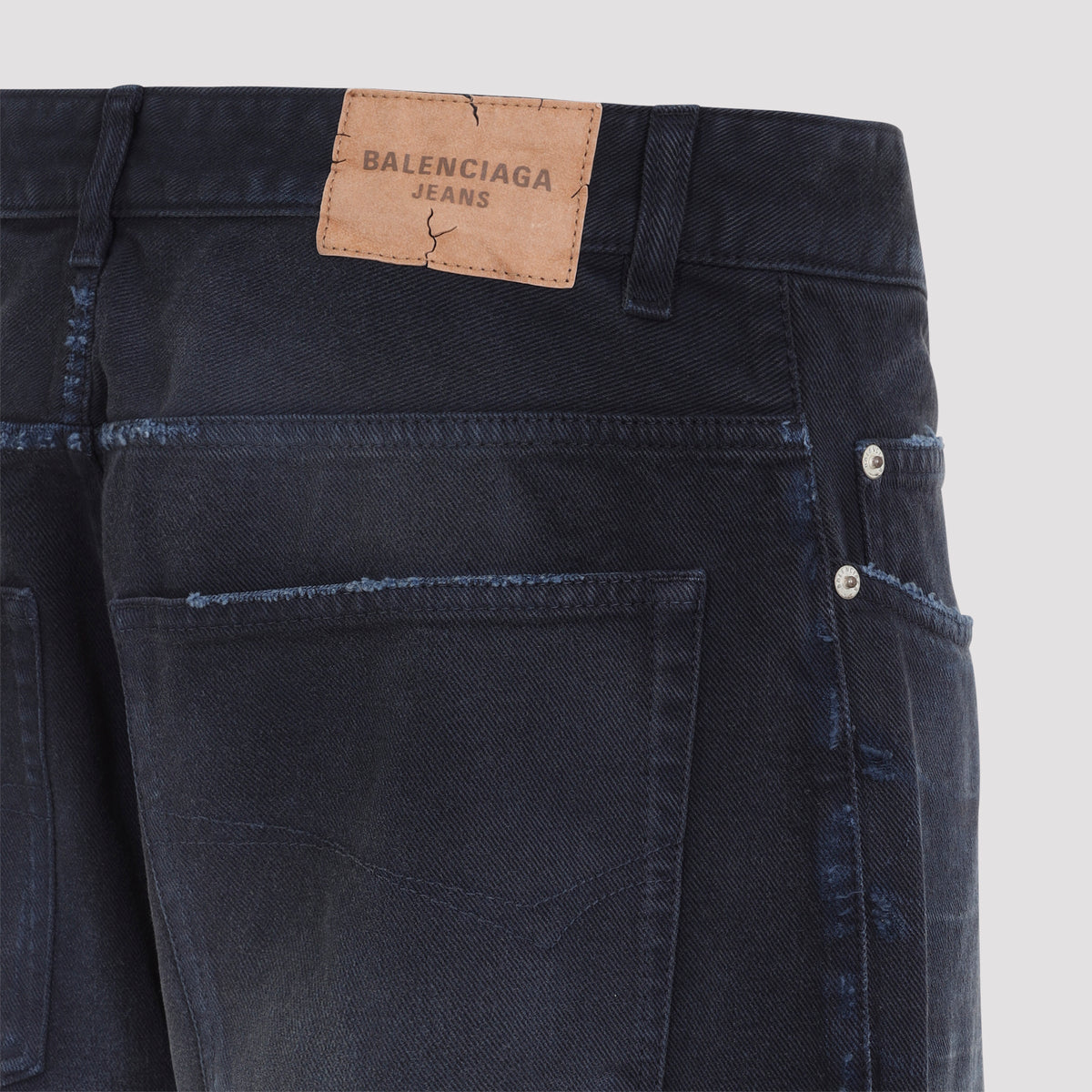 Balenciaga Curved Knee Pants Men BALENCIAGA