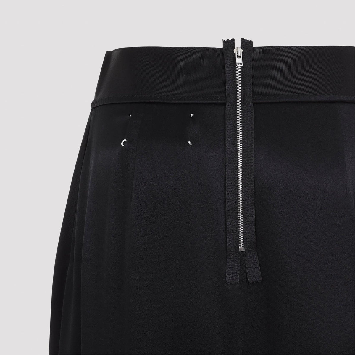 Maison Margiela Satin Midi Skirt Women MAISON MARGIELA