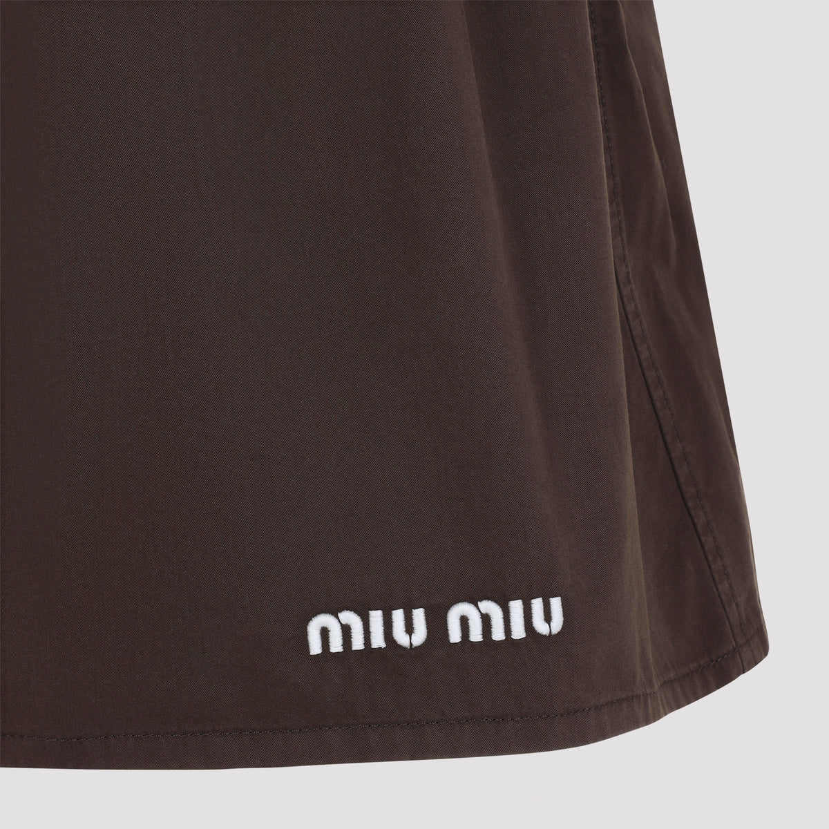 Miu Miu Cotton Skirt Women MIU MIU