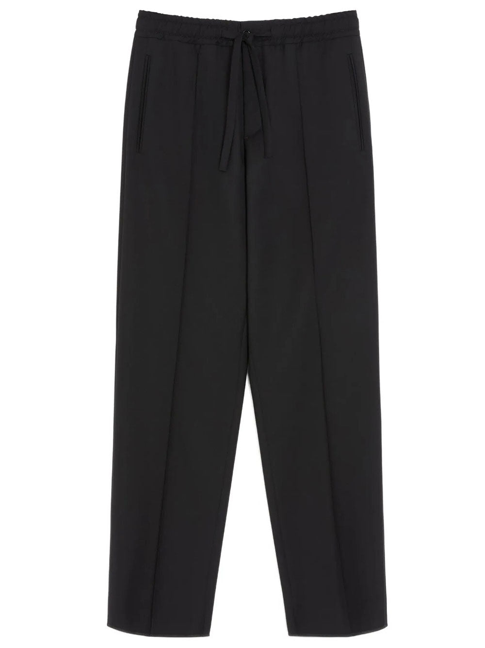 Pantalone "Valentino" In Lana Con Ricamo Vlogo Women VALENTINO GARAVANI