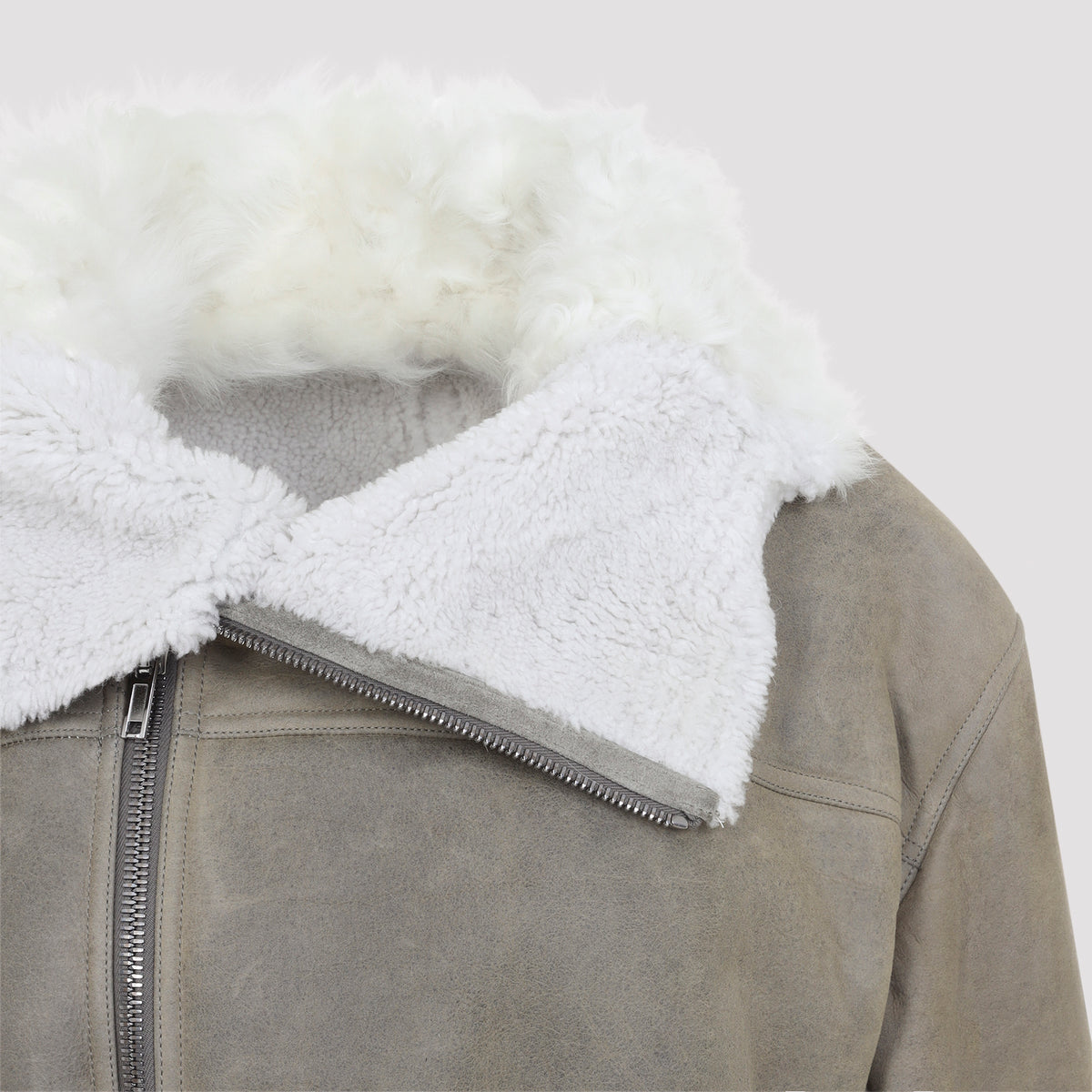 Rick Owens Cropped Flight Jacket Women RICK OWENS