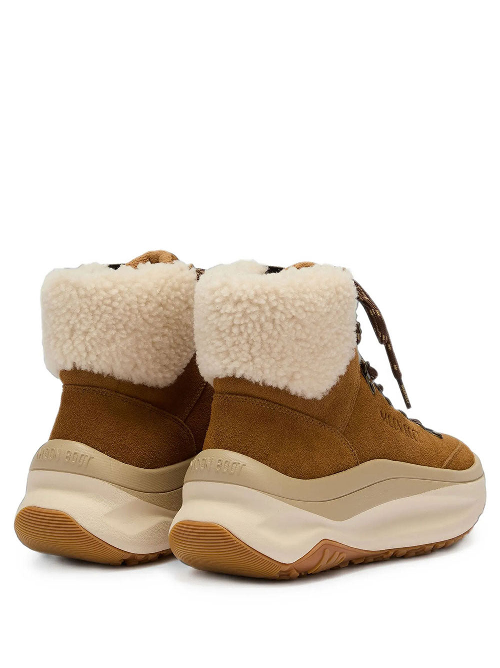 Sneakers "Moon247 City Mid" In Shearling Women MOON BOOT