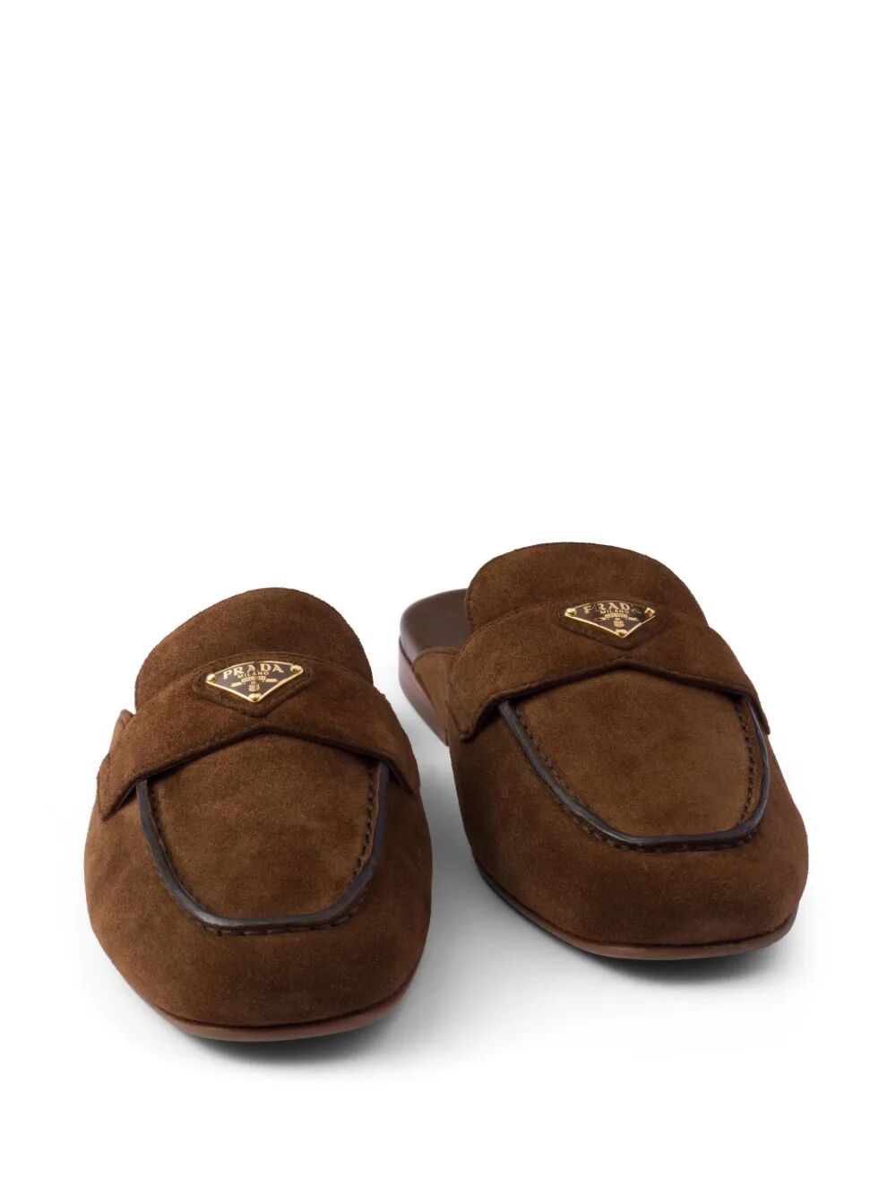 Prada Women Suede Slippers PRADA