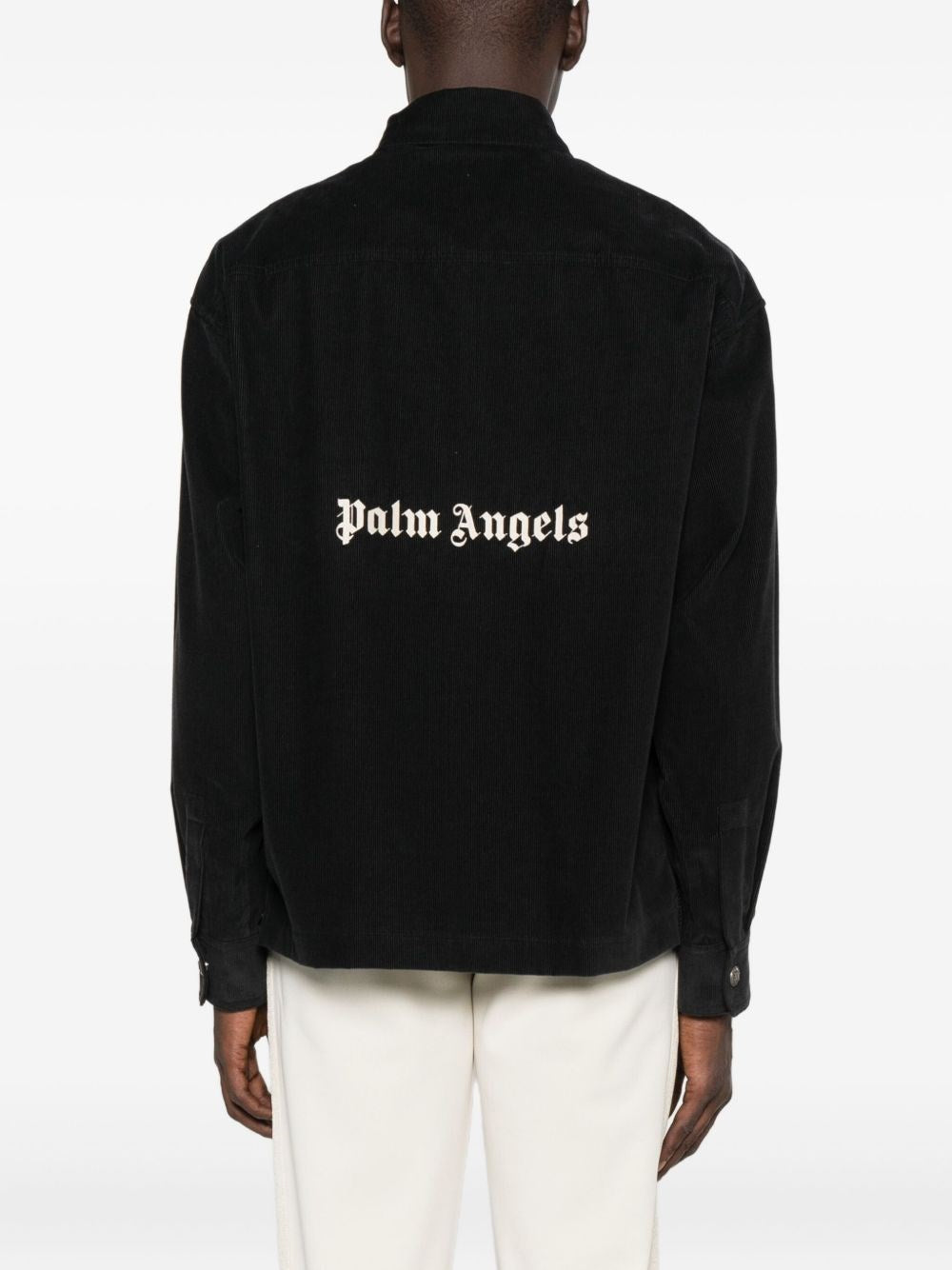 Palm Angels Men Corduroy Shirt Jacket PALM ANGELS