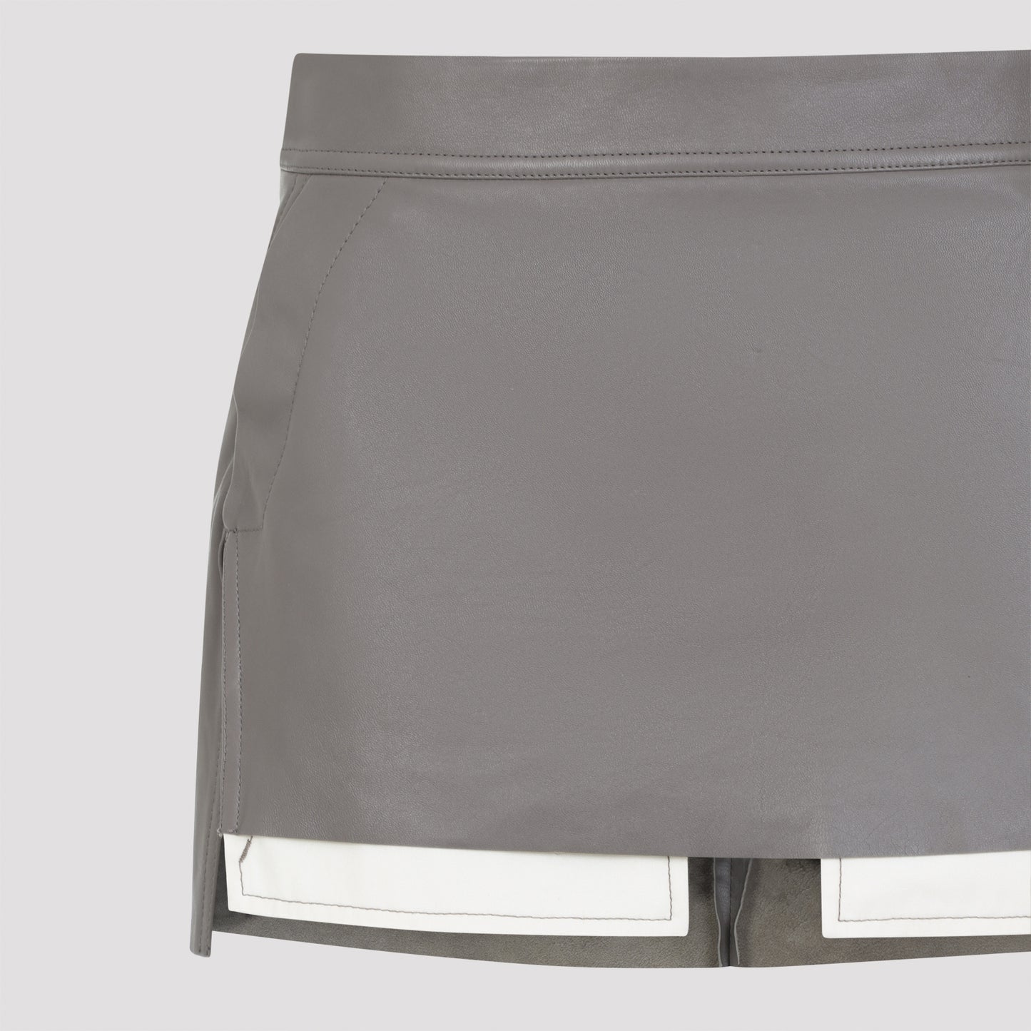 Rick Owens Fog Cutoff Mini Skirt Women RICK OWENS
