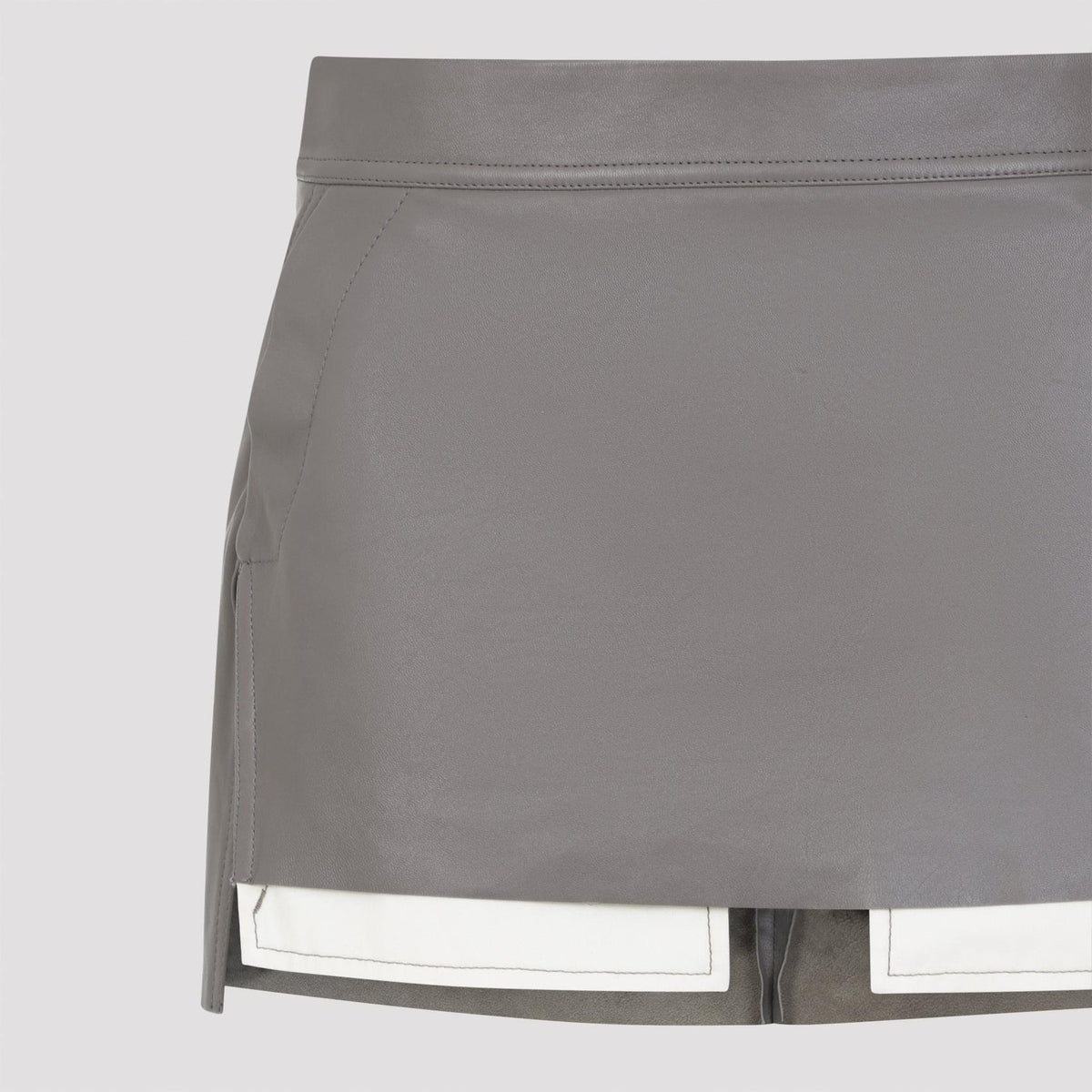 Rick Owens Fog Cutoff Mini Skirt Women RICK OWENS