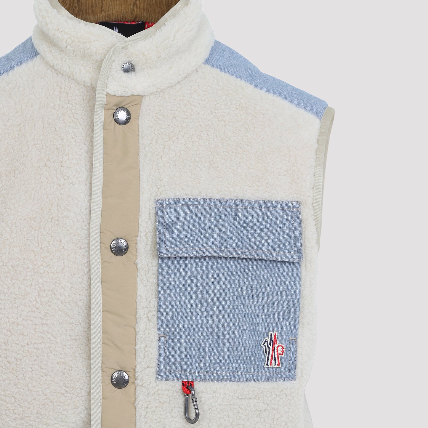 Moncler Grenoble Acrylic Gilet Men MONCLER GRENOBLE
