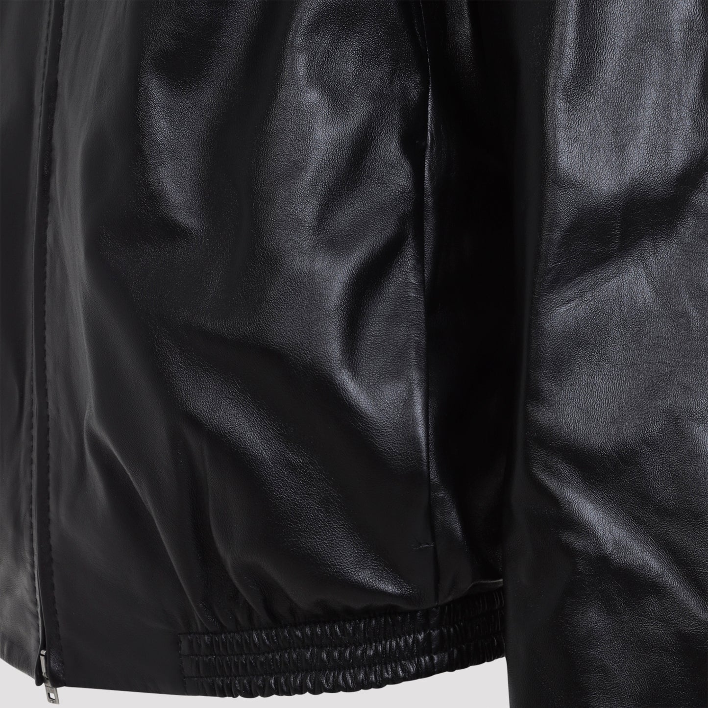 Acne Studios Leather Bomber Jacket Men ACNE STUDIOS