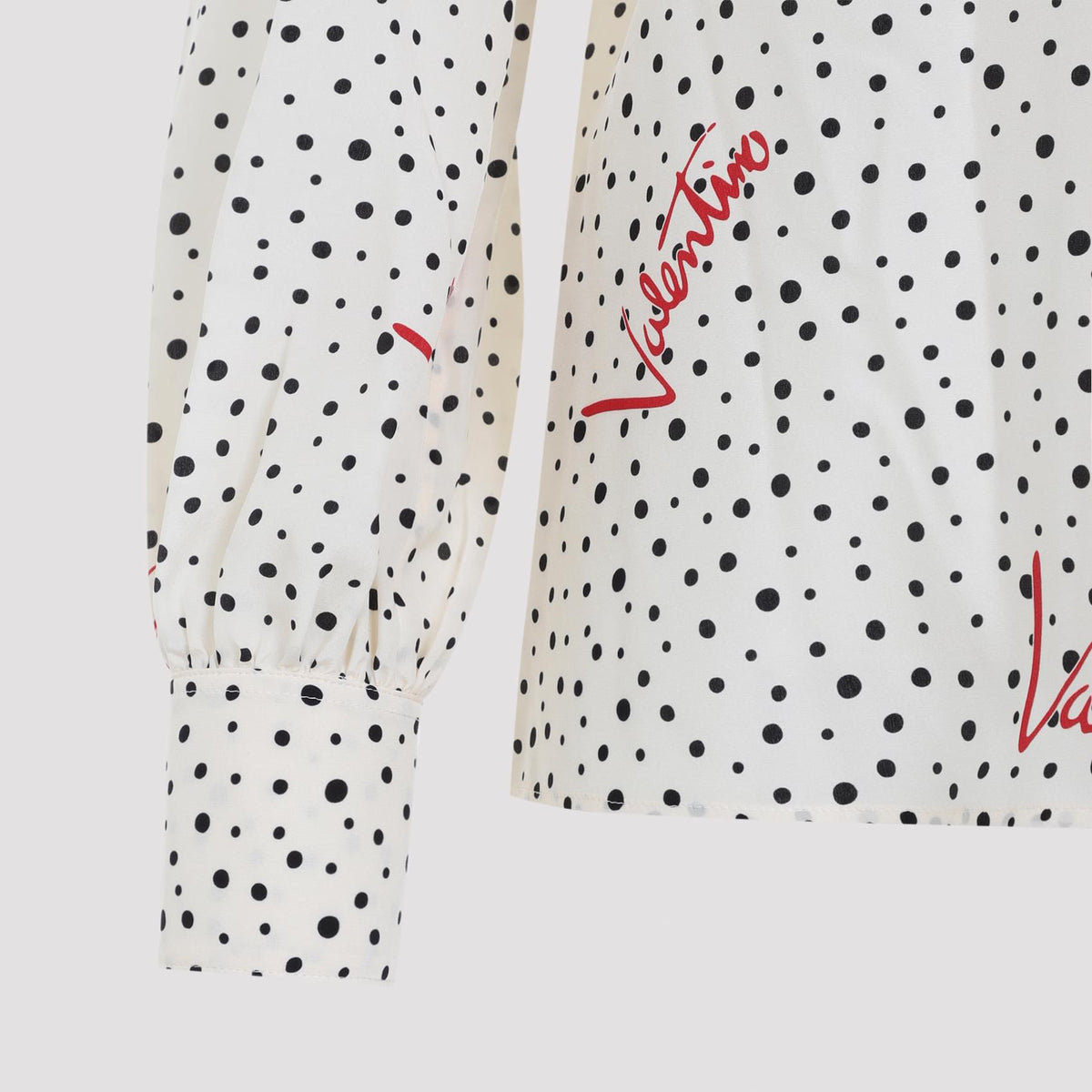 Valentino Bollicine Crepe Shirt Women VALENTINO