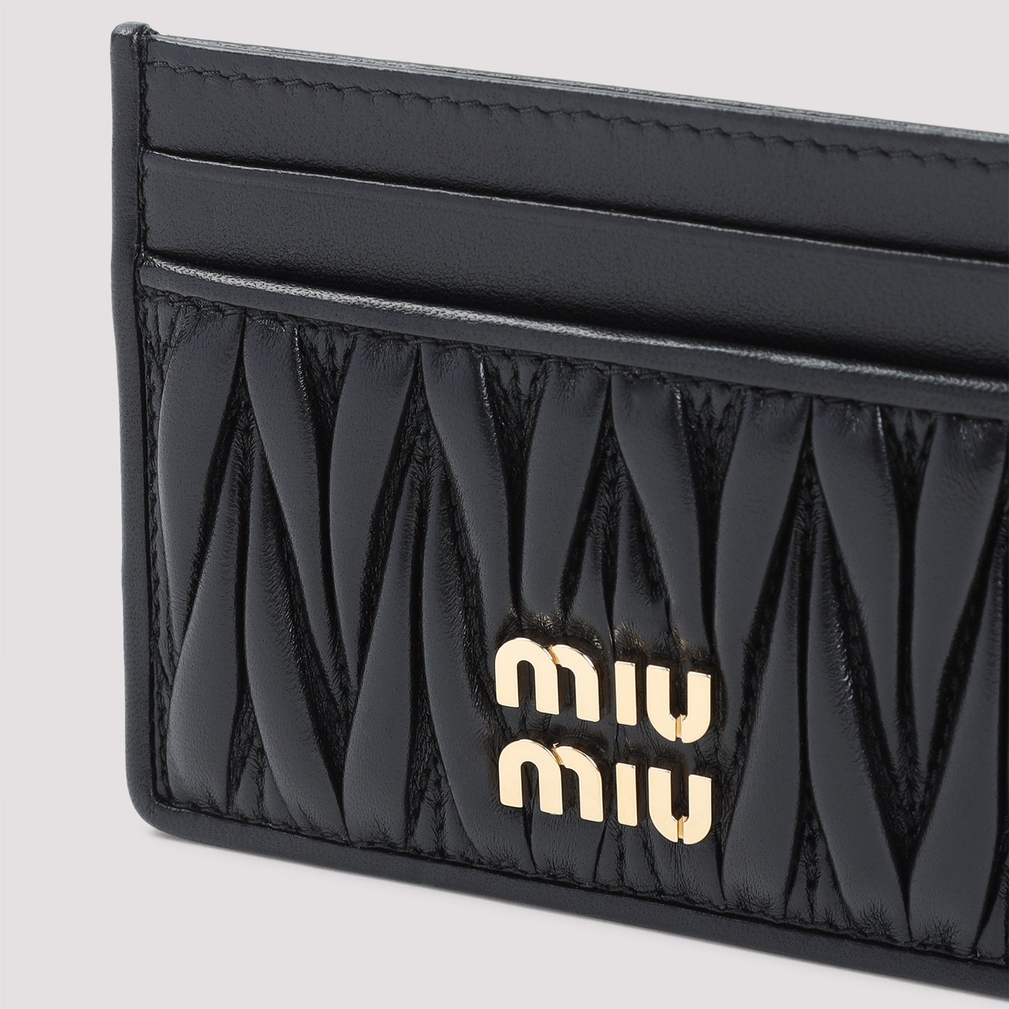 Miu Miu Lamb Leather Cardholder Women MIU MIU