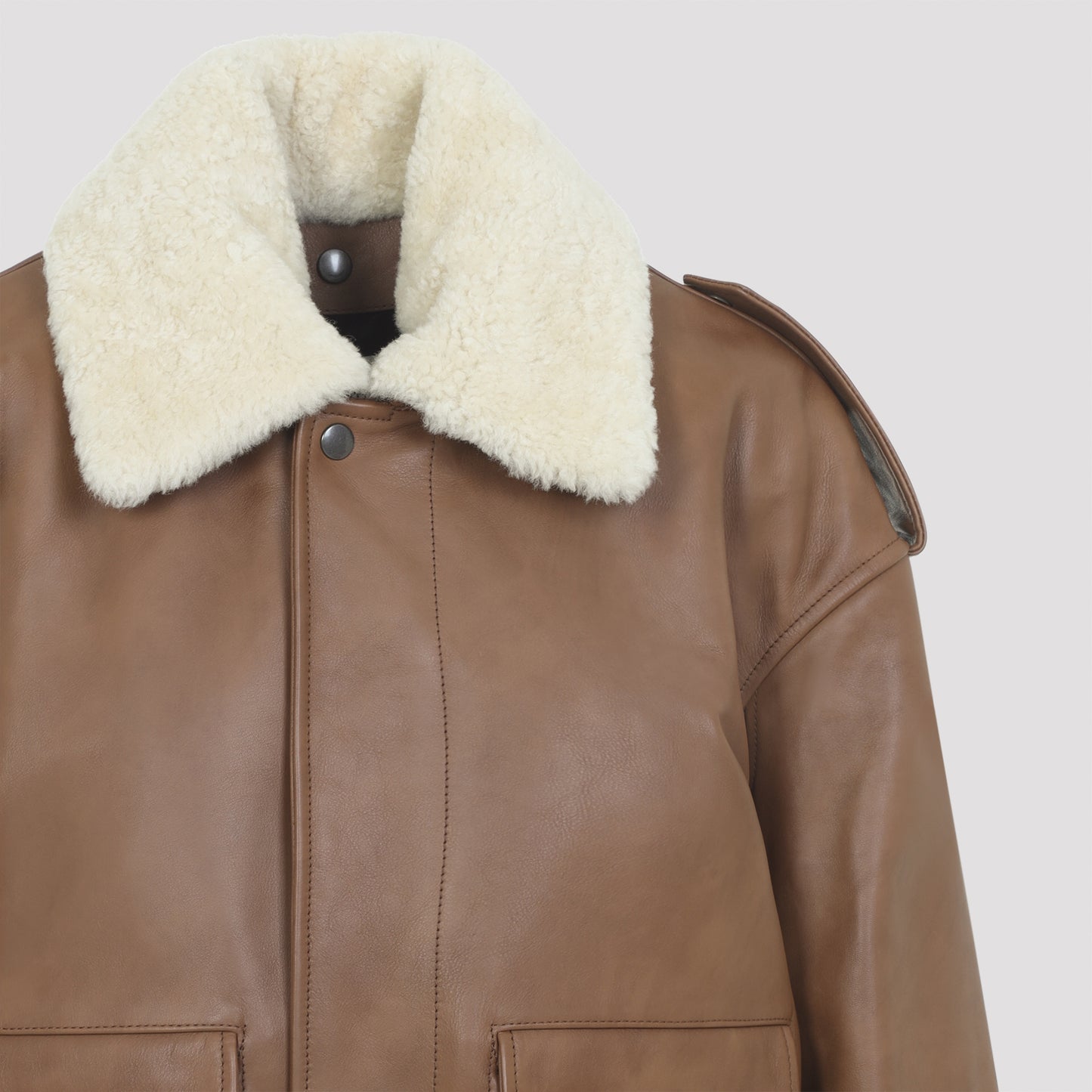 Saint Laurent Aviator Jacket Women SAINT LAURENT