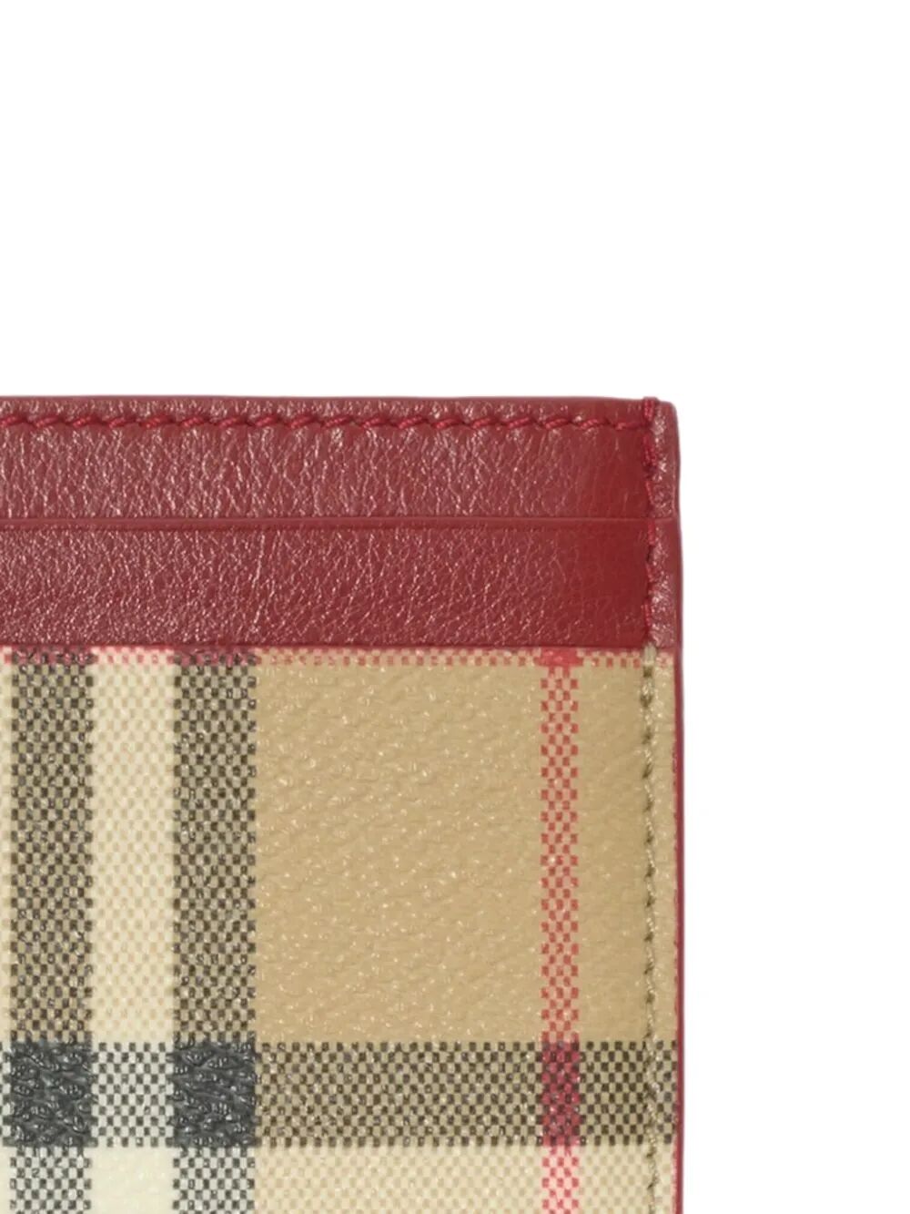 Burberry Women Contrast Check Card Case BURBERRY