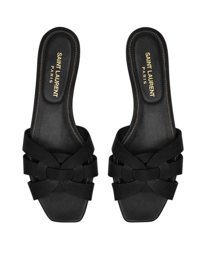 Saint Laurent Women Tribute Leather Sandals SAINT LAURENT