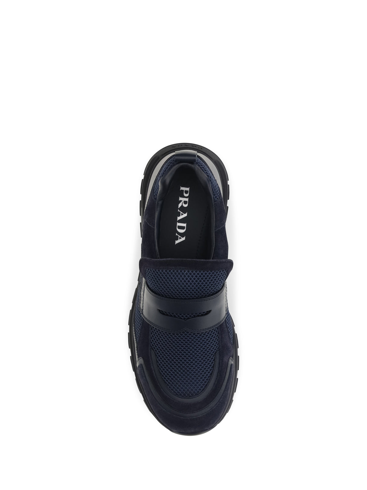 Prada Men Sport Mesh Loafers PRADA