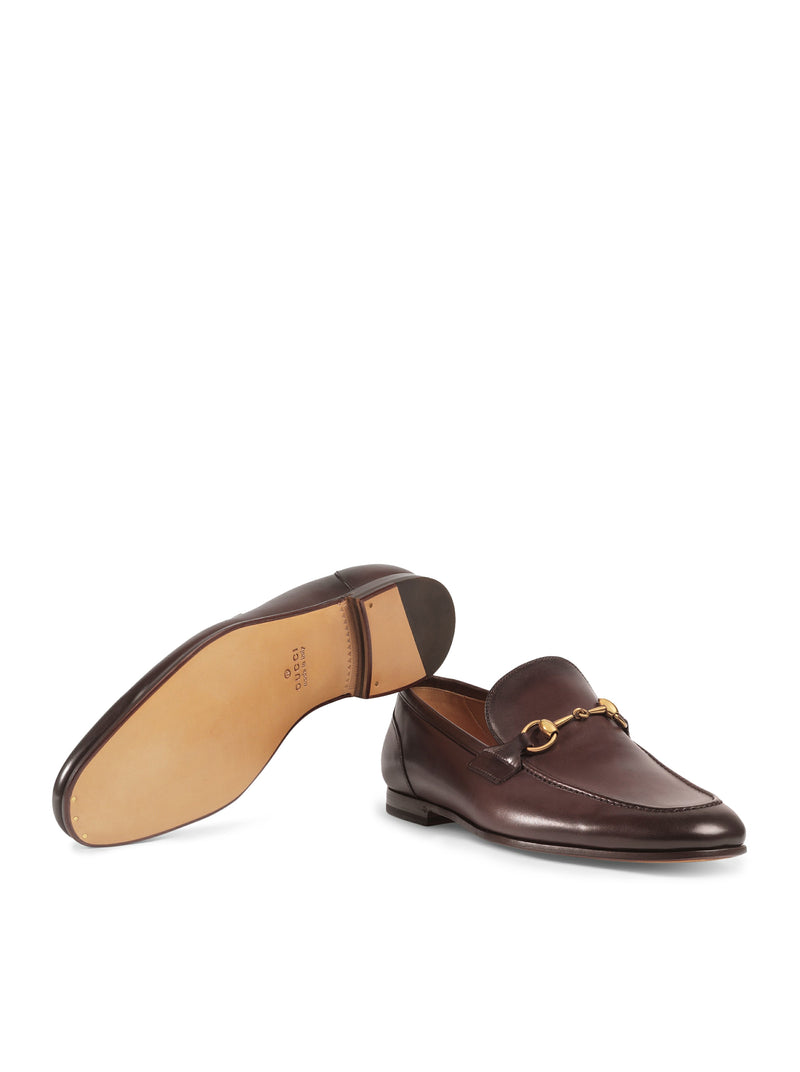 Gucci Men Jordaan Leather Loafers GUCCI