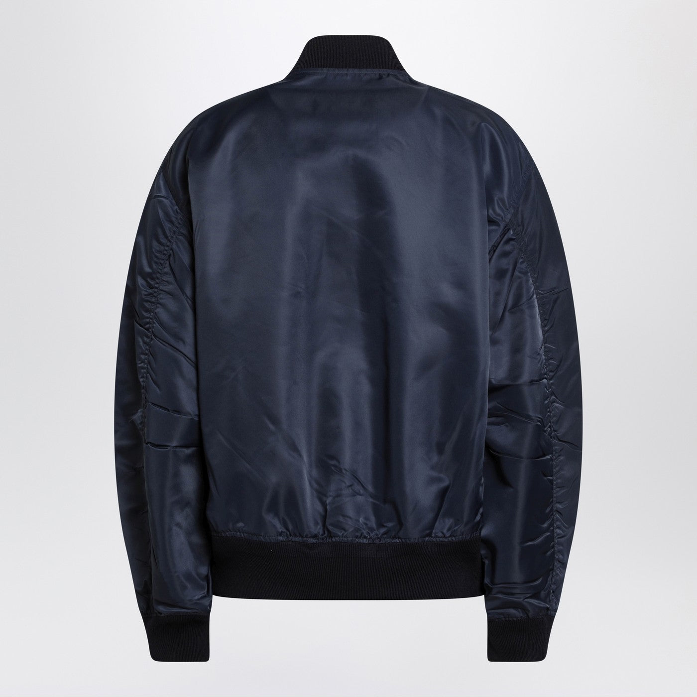 Prada Blue Re-Nylon Bomber Jacket Women PRADA