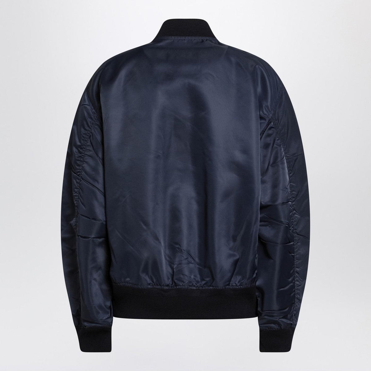 Prada Blue Re-Nylon Bomber Jacket Women PRADA