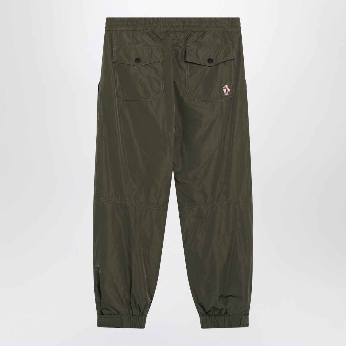 Moncler Grenoble Olive Green Trousers In Technical Fabric Men MONCLER GRENOBLE
