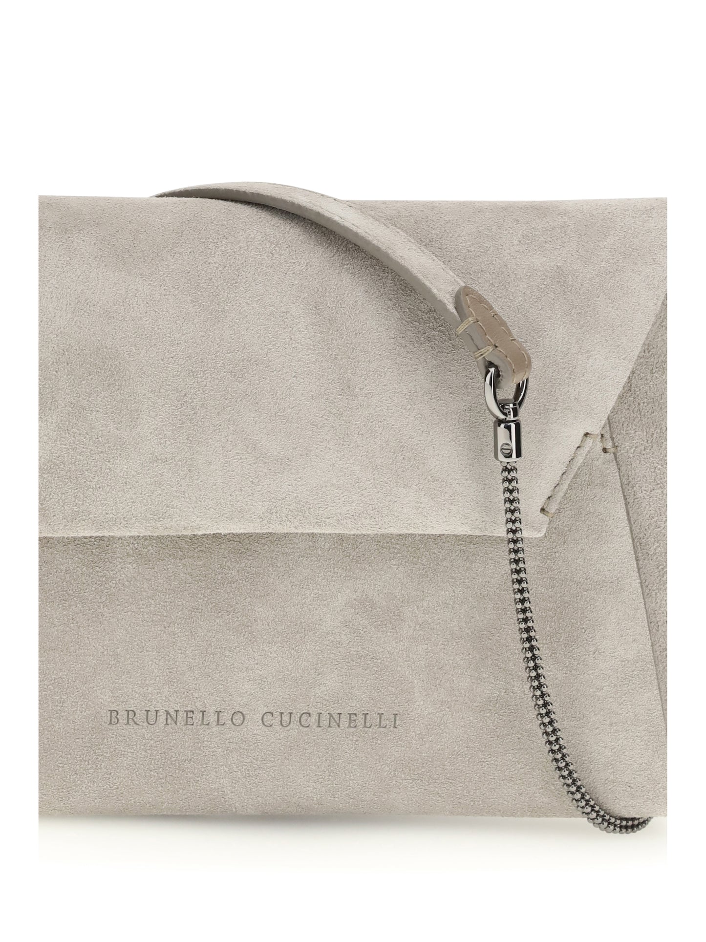Brunello Cucinelli Women Bc Duo Suede Clutch Bag BRUNELLO CUCINELLI
