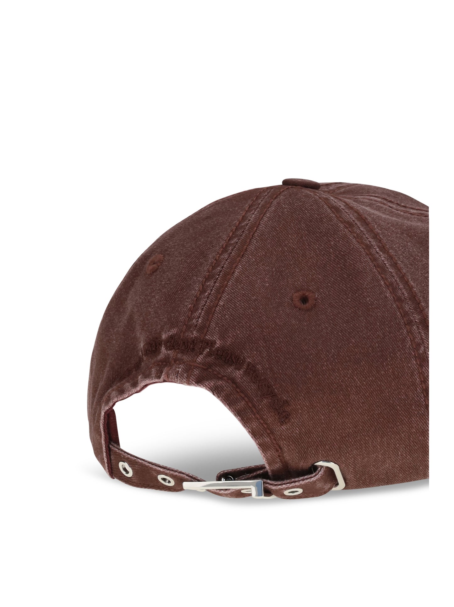 Ganni Women Cotton Baseball Cap With Embroidered Logo GANNI