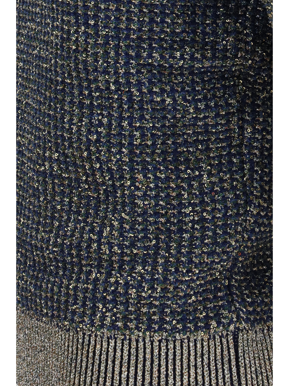Balmain Women Short-Sleeve Sequined Sweater With Buttons BALMAIN