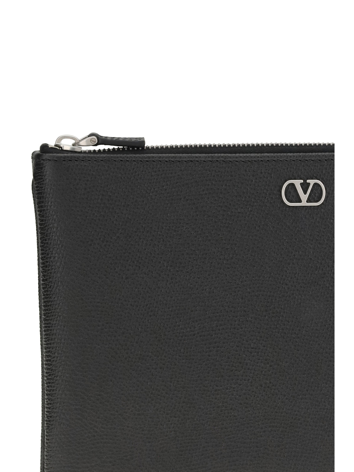 Valentino Garavani Men Leather Pouch VALENTINO GARAVANI