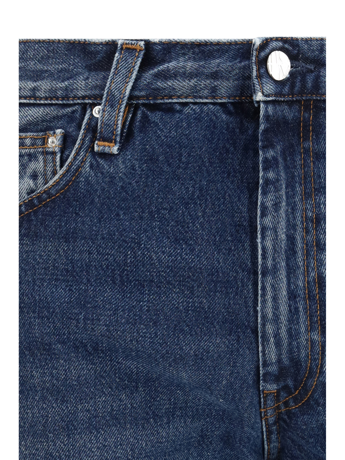Toteme Women Washed Twisted Seam Jeans