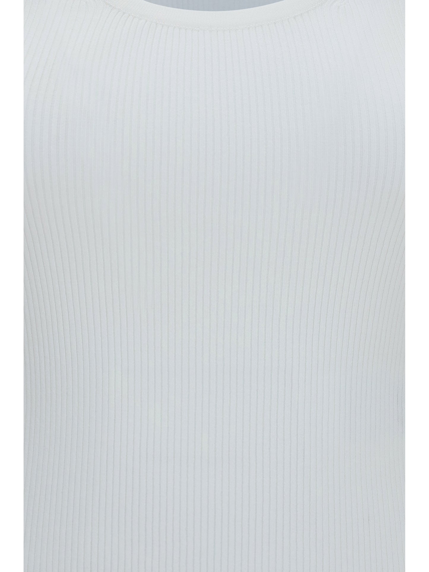 Max Mara Women Ribbed Jersey Tank Top MAX MARA
