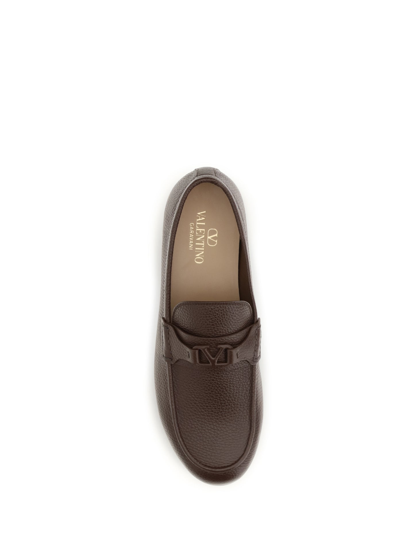 Valentino Garavani Men Vlogo Signature Loafers In Deer Leather VALENTINO GARAVANI