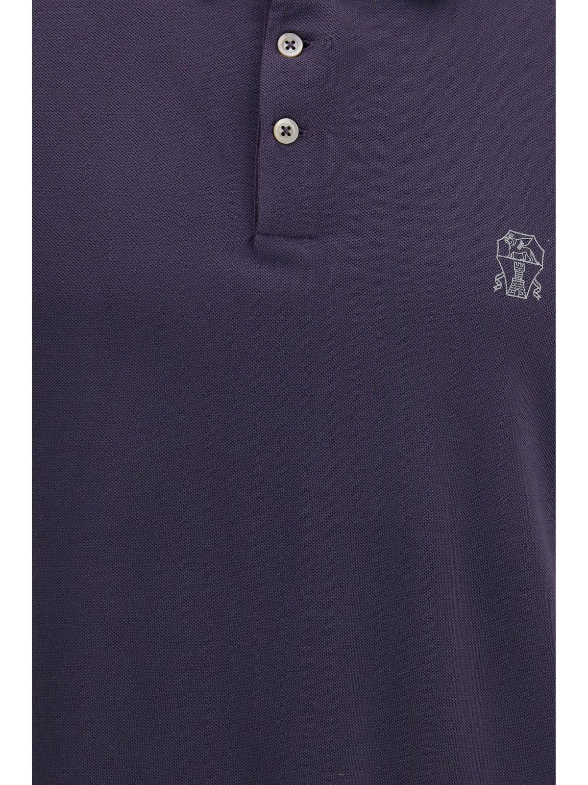 Brunello Cucinelli Men Cotton Polo BRUNELLO CUCINELLI