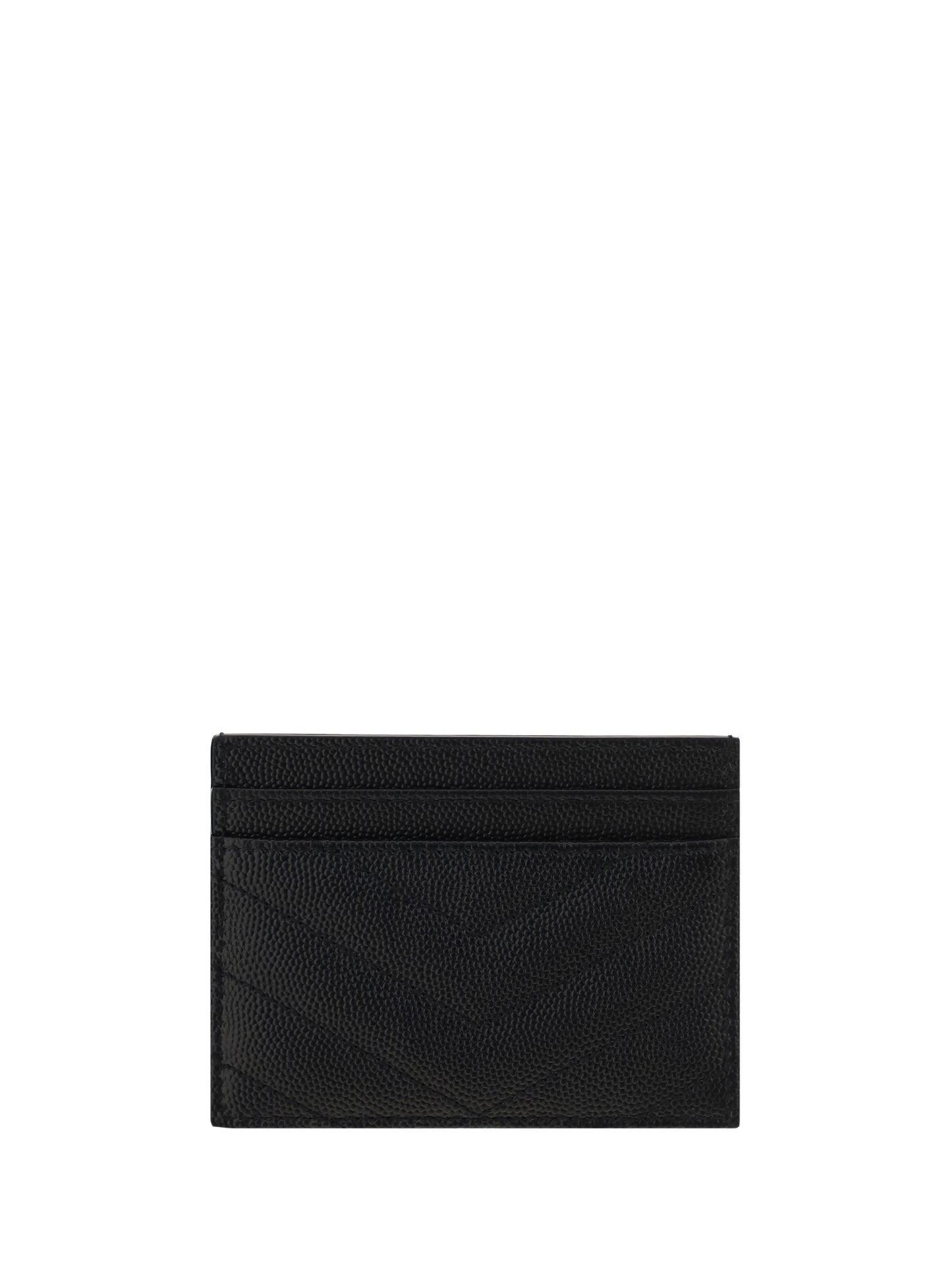 Saint Laurent Women Matelassé Leather Cardholder SAINT LAURENT