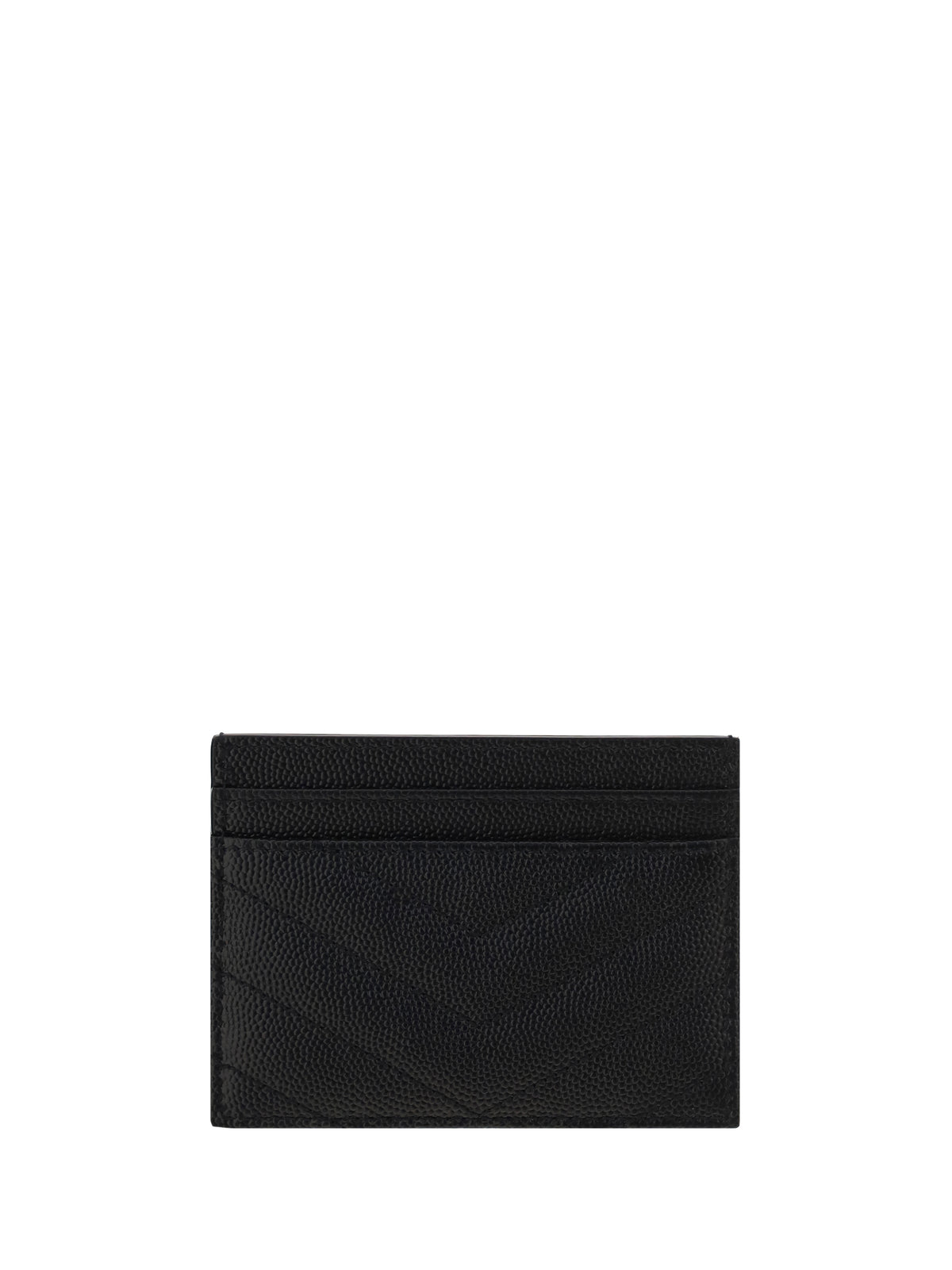 Saint Laurent Women Matelassé Leather Cardholder SAINT LAURENT