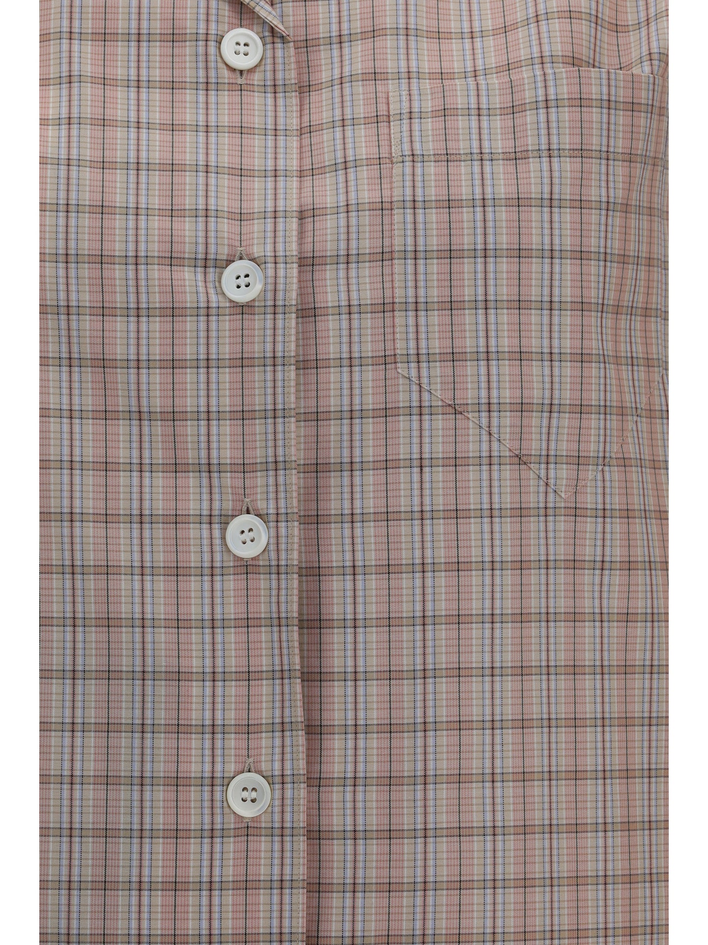 Prada Women Short-Sleeved Check Shirt PRADA