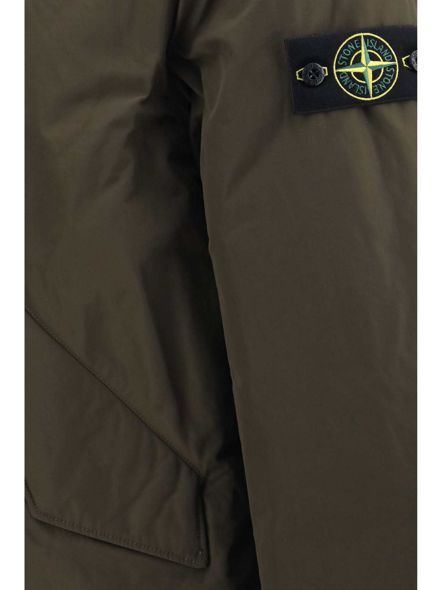 Stone Island Men Padded Micro Twill Jacket STONE ISLAND
