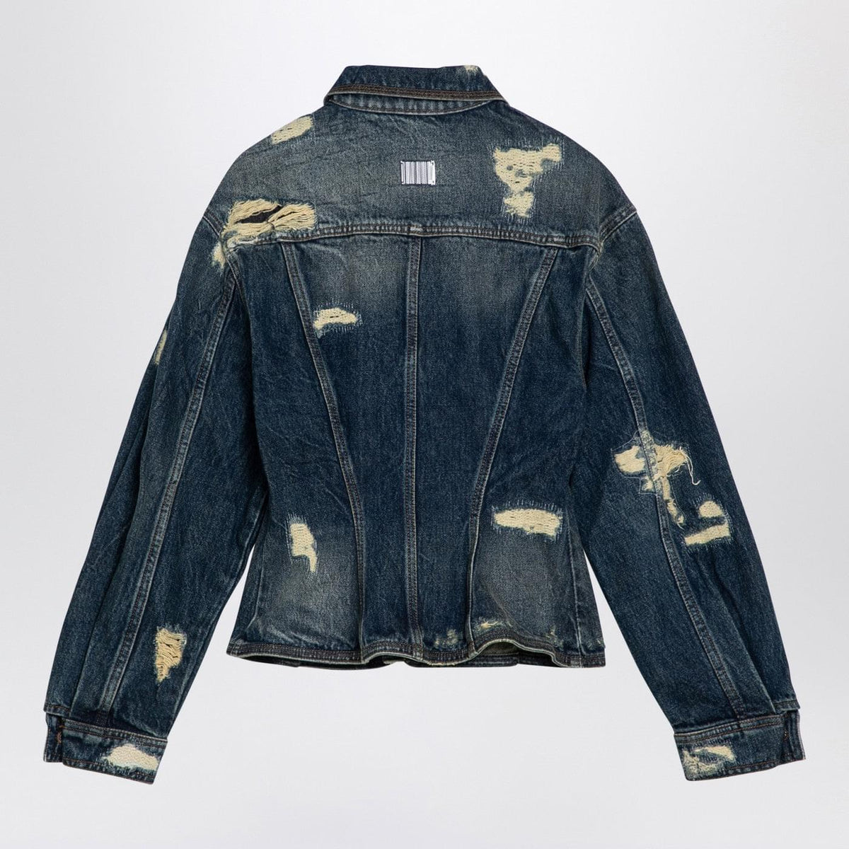Marc Jacobs Washed Denim Jacket With Worn Details Women MARC JACOBS