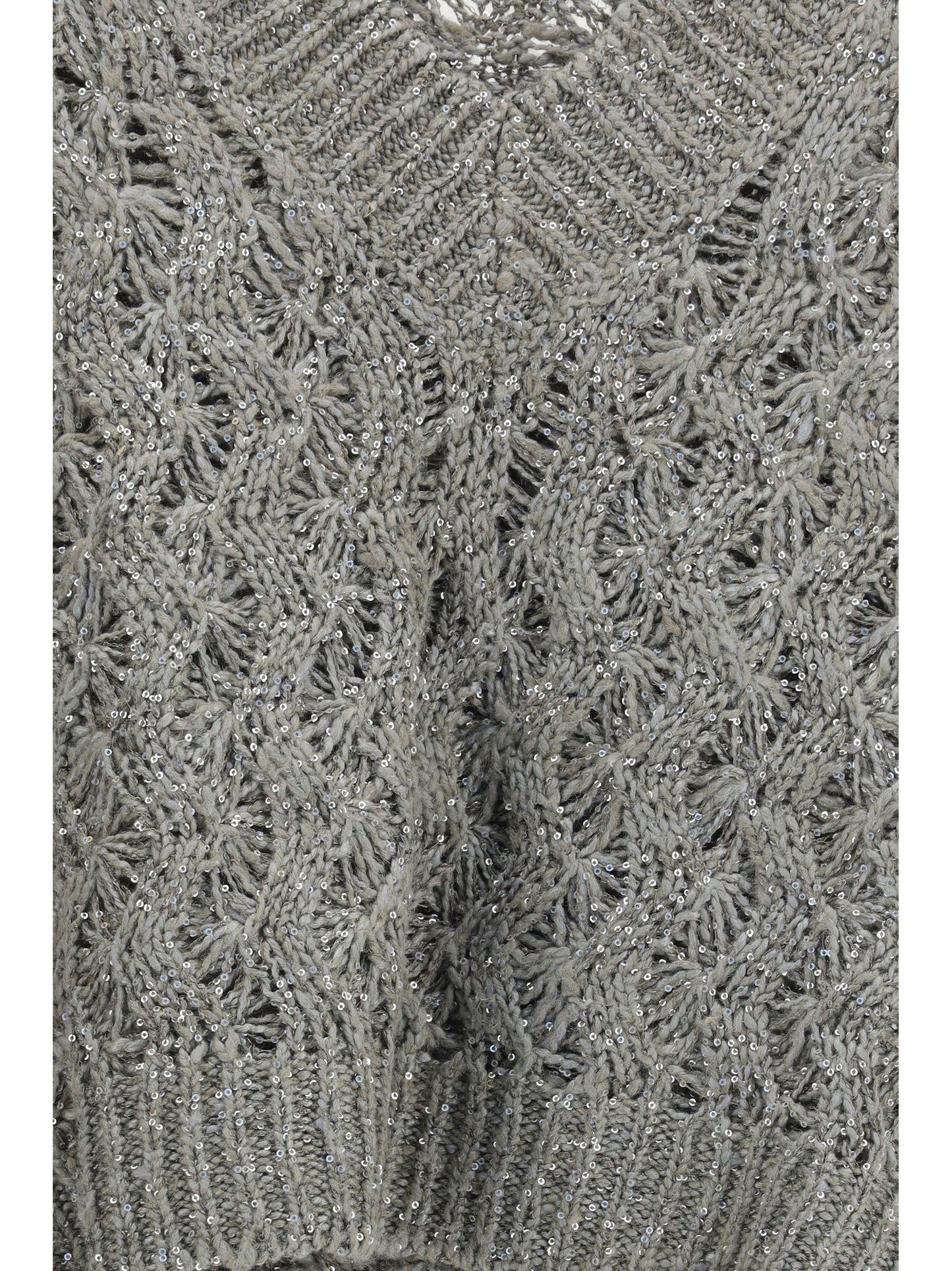 Brunello Cucinelli Women Silk Blend Sequined Vest BRUNELLO CUCINELLI