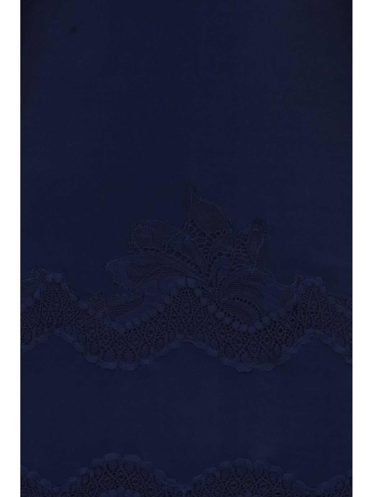 Rabanne Women Long Lace And Jersey Dress PACO RABANNE