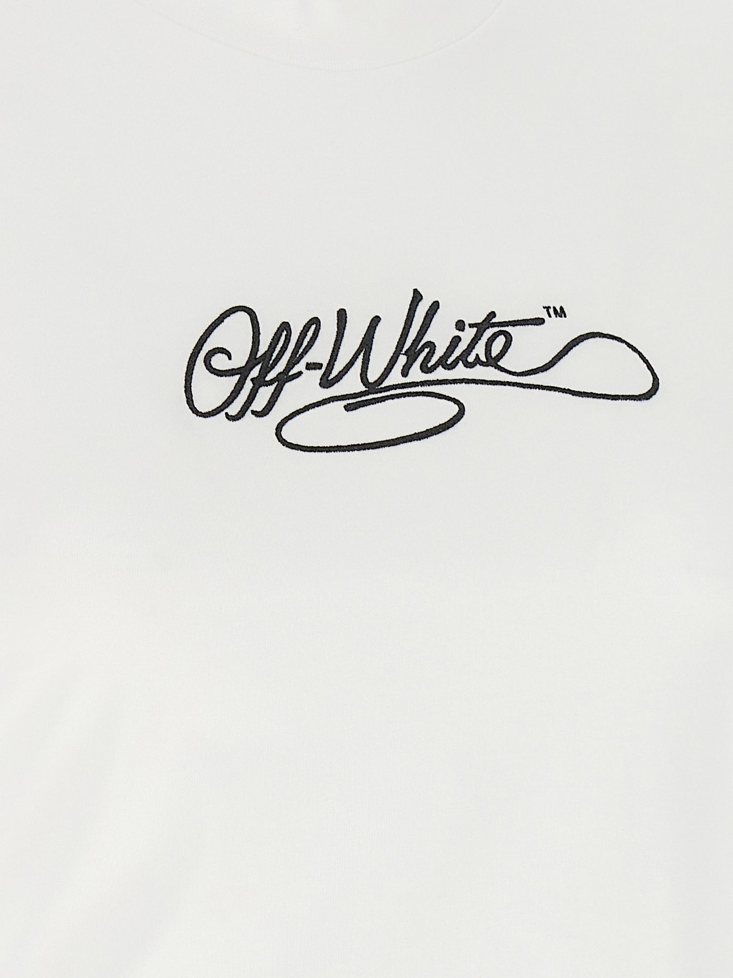 Off-White Women Logo Embroidery T-Shirt OFF-WHITE