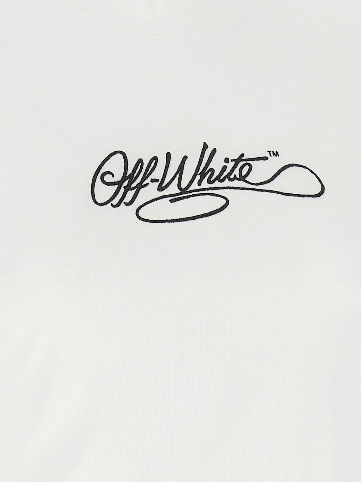 Off-White Women Logo Embroidery T-Shirt OFF-WHITE