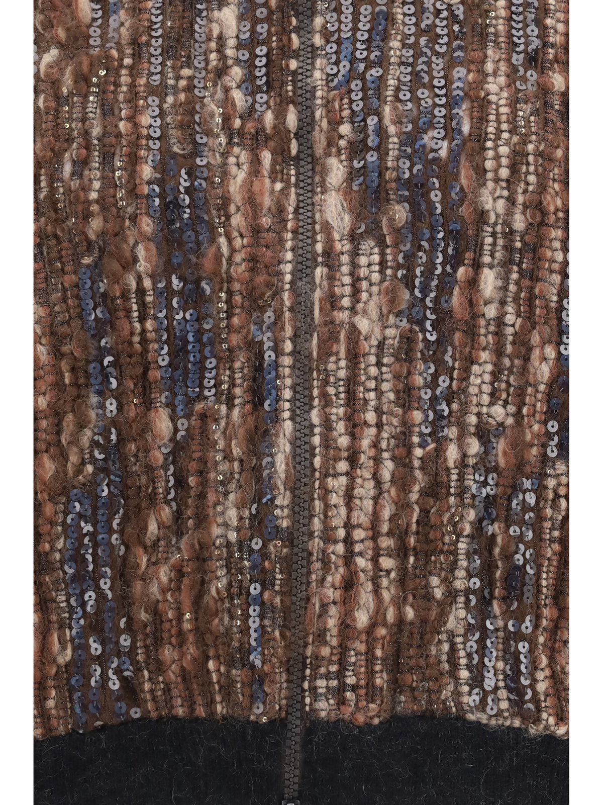 Brunello Cucinelli Women Perforated Zip Cardigan BRUNELLO CUCINELLI
